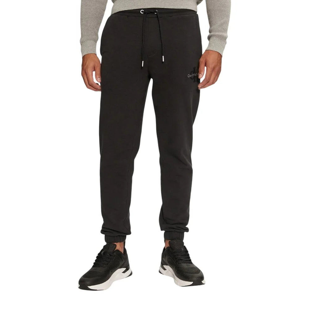 Calvin Klein Jeans Black Organic Cotton Joggers Workout Pant