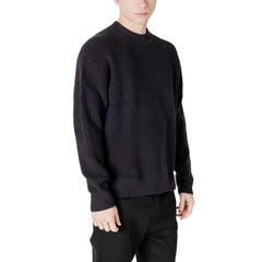 Calvin Klein Jeans Black Organic Cotton Sweater - IT52 | XL