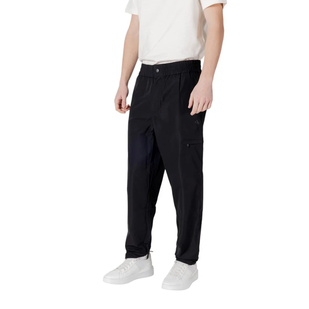 Calvin Klein Jeans Black Polyester Pant