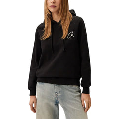 Calvin Klein Jeans Black Recycled Cotton Sweatshirt - IT40|S