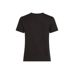 Calvin Klein Jeans Black Recycled Cotton T-Shirt - IT38|XS
