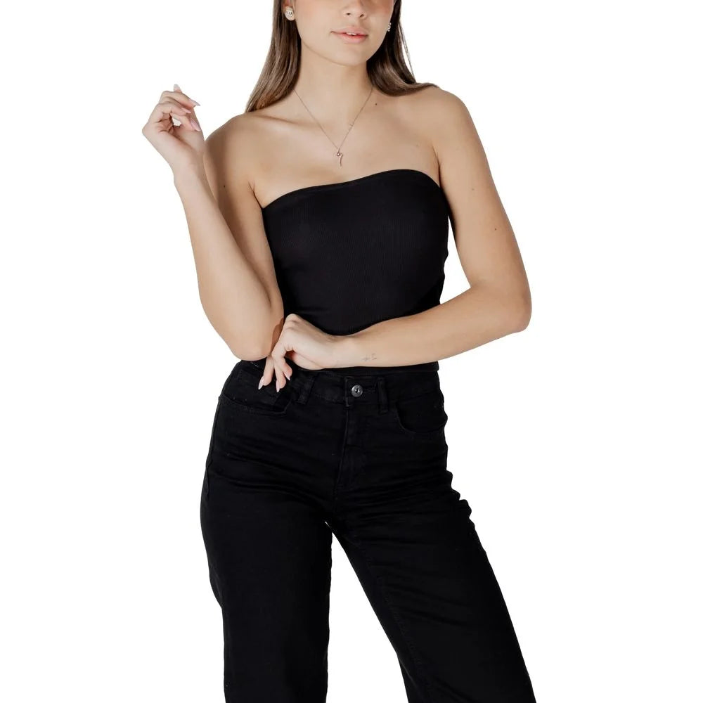 Calvin Klein Jeans Black Recycled Cotton Top - IT42|M