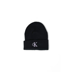 Calvin Klein Jeans Black Recycled Polyester Caps Baseball Hat - UNI