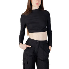 Calvin Klein Jeans Black Recycled Polyester Top - IT40|S