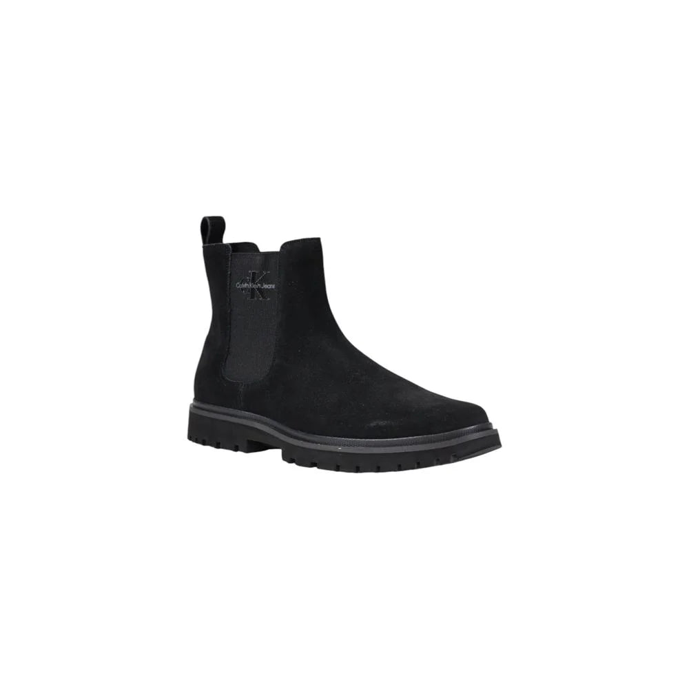 Calvin Klein Jeans Black Suede Leather Boot - EU40/US7