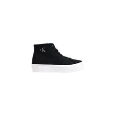 Calvin Klein Jeans Black Suede Leather Sneaker