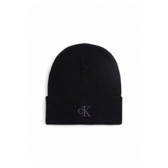 Calvin Klein Jeans Black Wool Caps Baseball Hat - UNI