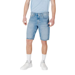 Calvin Klein Jeans Blue Cotton Bermuda - W31