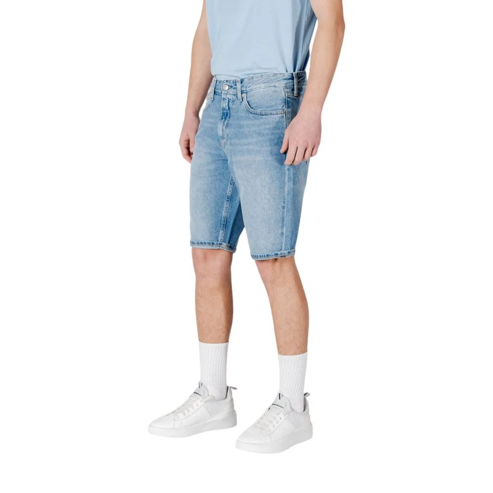 Calvin Klein Jeans Blue Cotton Bermuda - W31