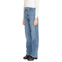 Calvin Klein Jeans Blue Cotton Relaxed Fit Jean