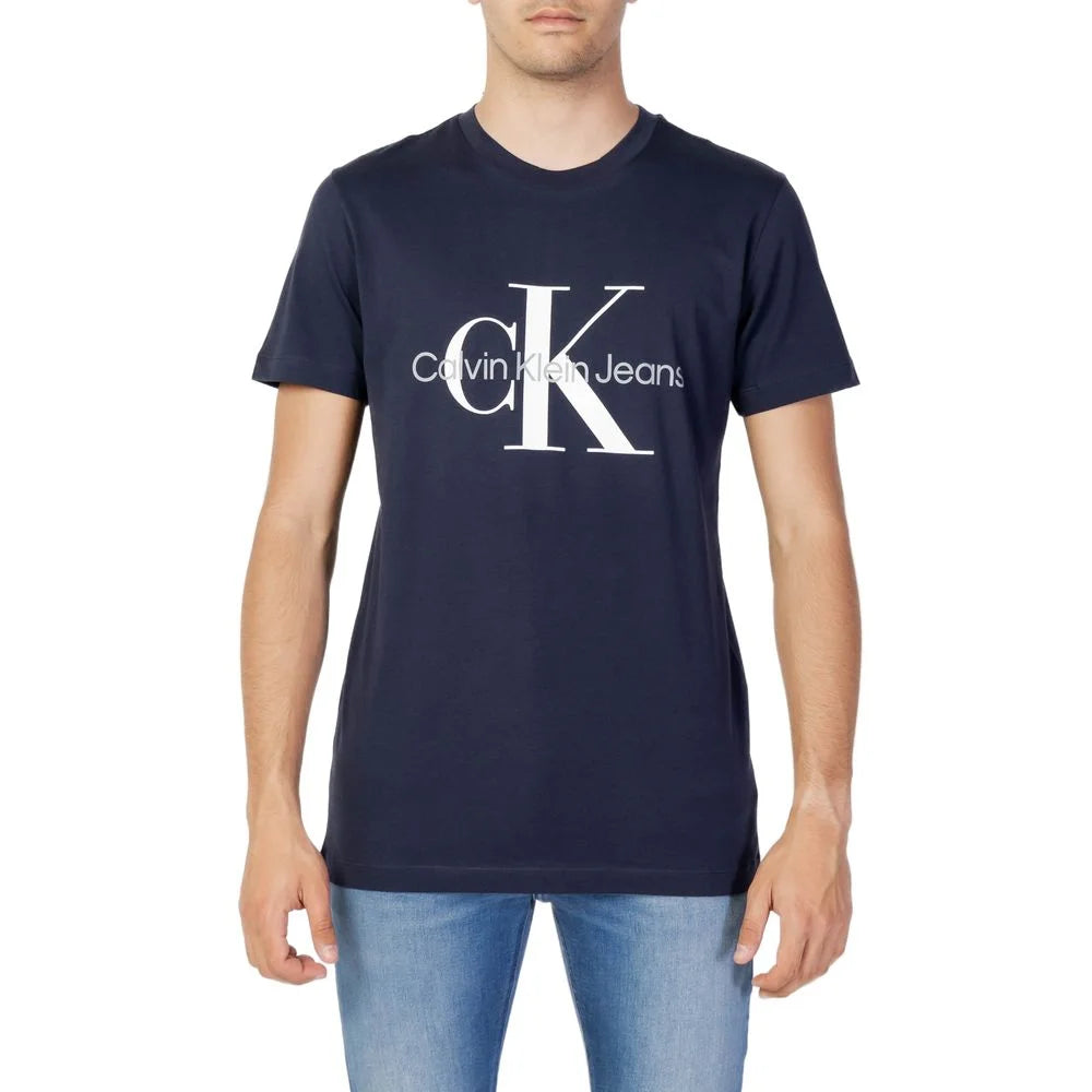 Calvin Klein Jeans Blue Cotton T-Shirt - IT54 | XXL
