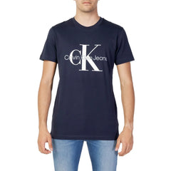Calvin Klein Jeans Blue Cotton T-Shirt - IT54 | XXL
