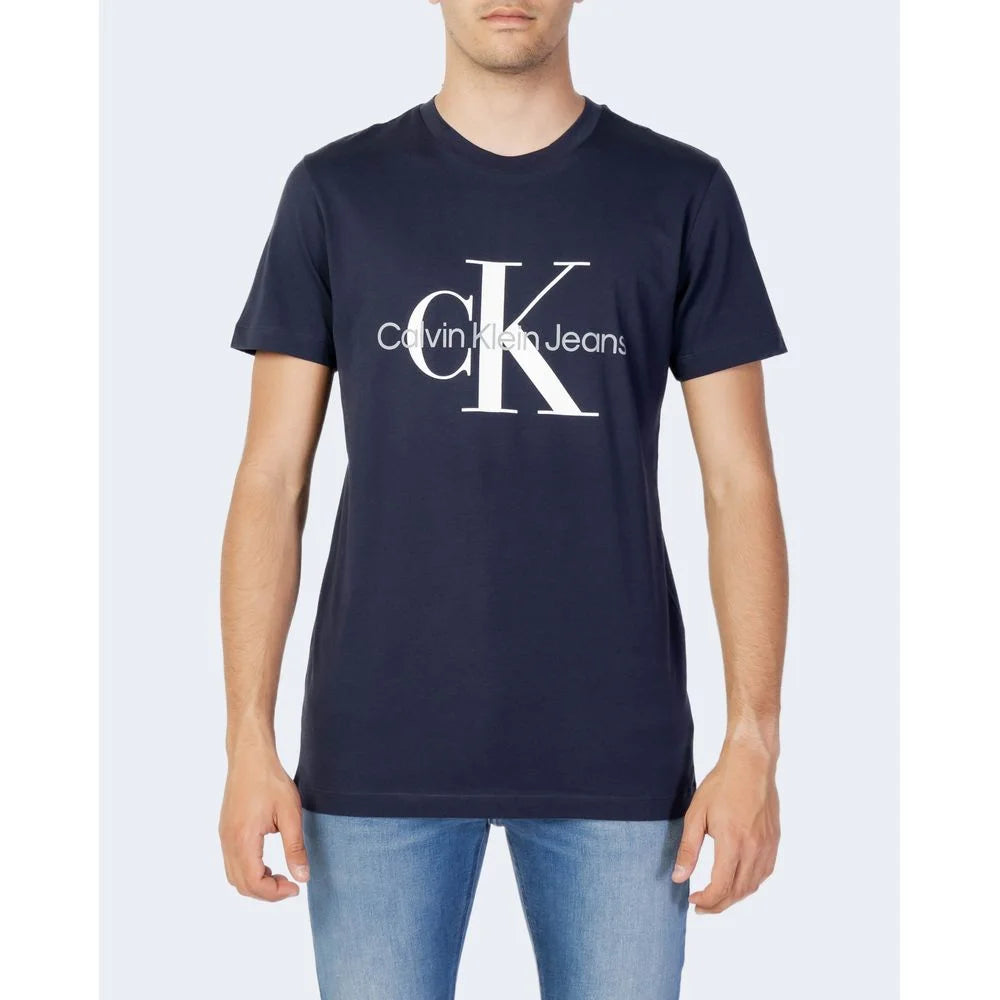 Calvin Klein Jeans Blue Cotton T-Shirt - IT54 | XXL
