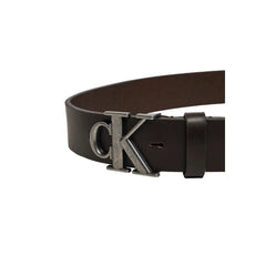 Calvin Klein Jeans Brown Leather Belt - 100 cm / 40 Inches