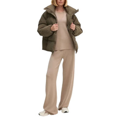 Calvin Klein Jeans Brown Polyester Jackets & Coat