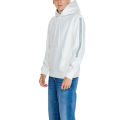 Calvin Klein Jeans Cream Cotton Hoody - IT54 | XXL