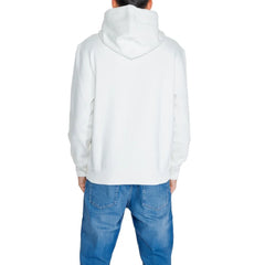 Calvin Klein Jeans Cream Cotton Hoody - IT54 | XXL