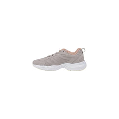 Calvin Klein Jeans Gray Artificial Leather Sneaker - Sneakers