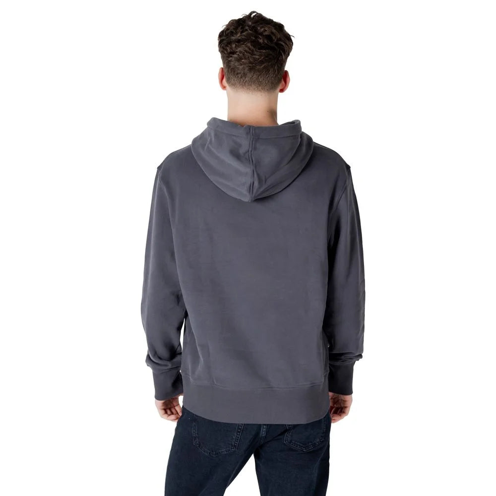 Calvin Klein Jeans Gray Cotton Hoody - IT48 | L