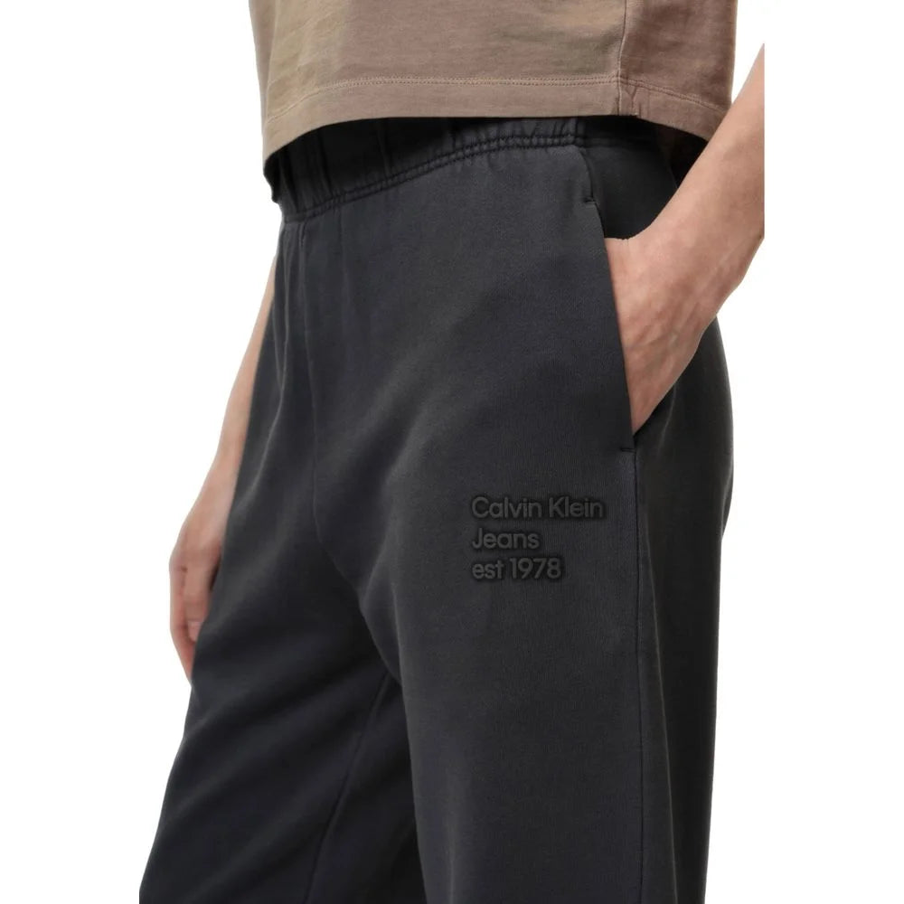 Calvin Klein Jeans Gray Cotton Joggers Workout Pant - IT38|XS