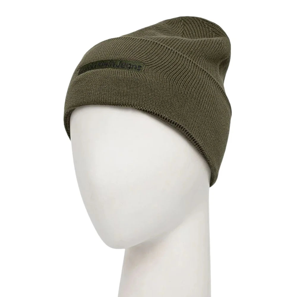 Calvin Klein Jeans Green Cotton Caps Baseball Hat - UNI