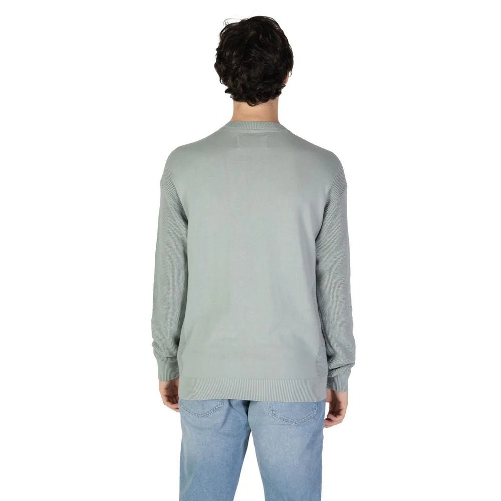 Calvin Klein Jeans Green Cotton Sweater - IT52 | XL