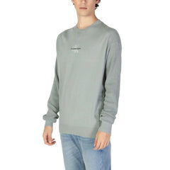 Calvin Klein Jeans Green Cotton Sweater - IT52 | XL