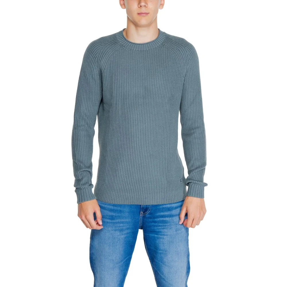 Calvin Klein Jeans Green Organic Cotton Sweater - IT48 | L