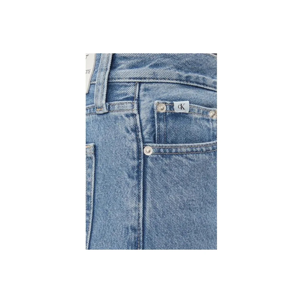 Calvin Klein Jeans Light Blue Cotton Relaxed Fit Jean - W34 | L32