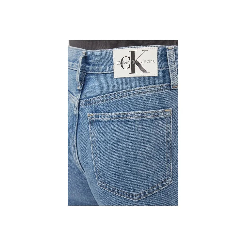 Calvin Klein Jeans Light Blue Cotton Relaxed Fit Jean - W34 | L32