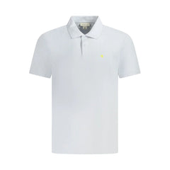 Calvin Klein Light Blue Cotton Men Polo Shirt