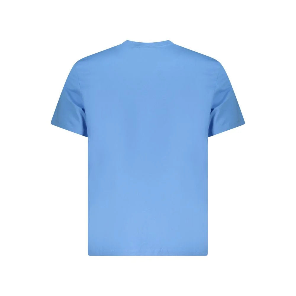 Calvin Klein Light Blue Cotton Men T-Shirt - XL - T-Shirts