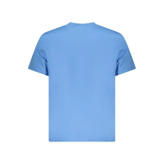 Calvin Klein Light Blue Cotton Men T-Shirt - XL - T-Shirts