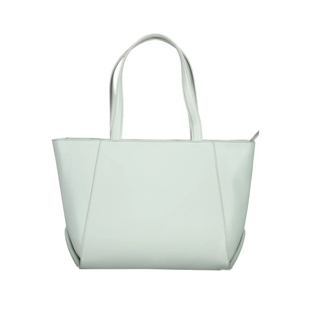 Calvin Klein Light Blue Polyethylene Women Handbag - Shopper Bags