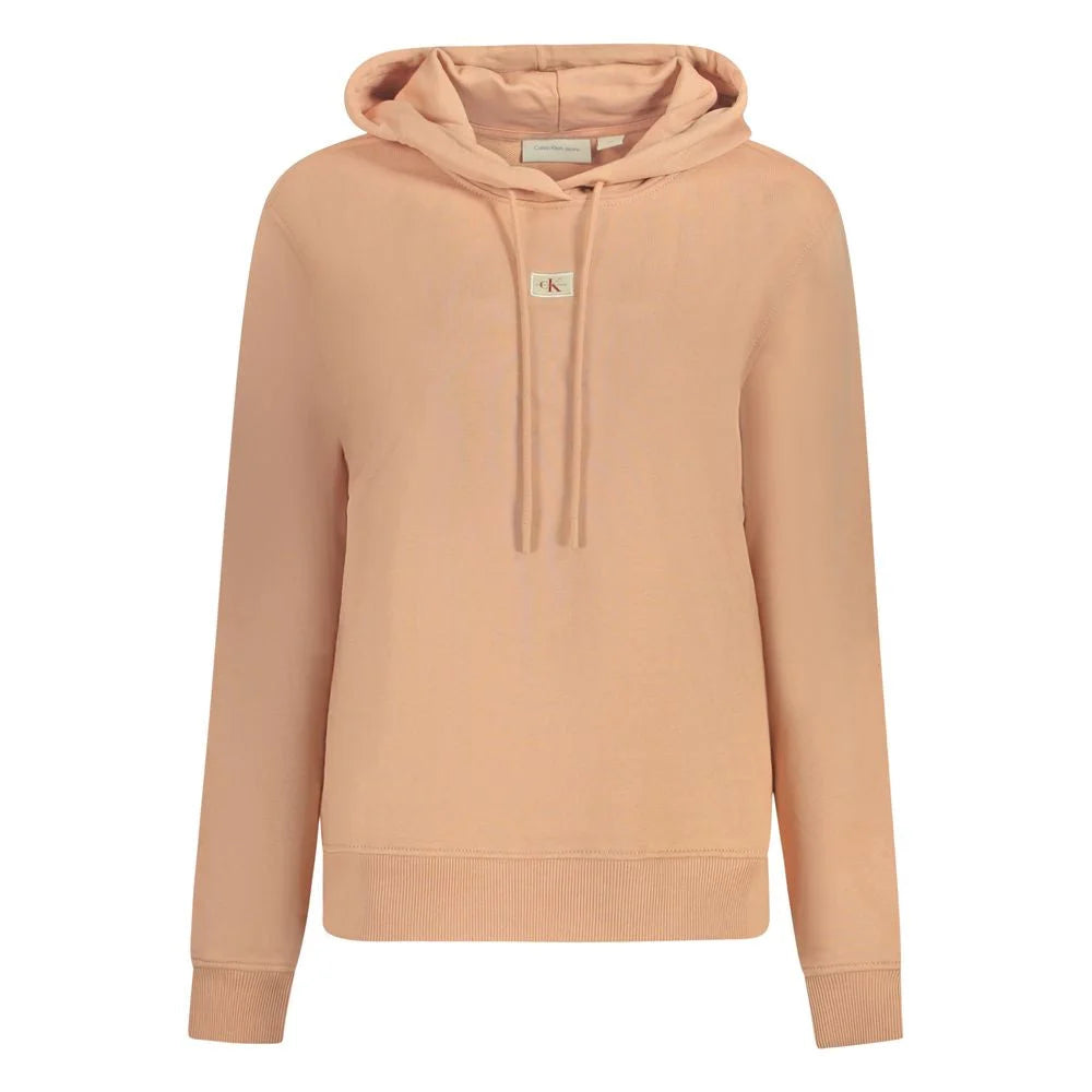 Calvin Klein Pink Cotton Sweatshirt - Hoodies