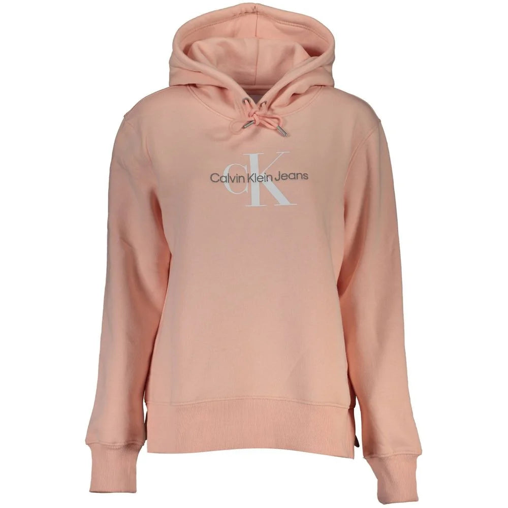 Calvin Klein Pink Cotton Women Sweater - Sweatshirts