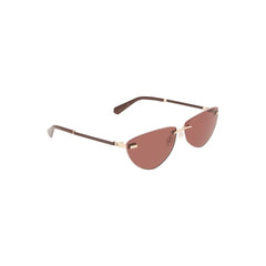 Calvin Klein Pink Metal Women Sunglass - Sunglasses