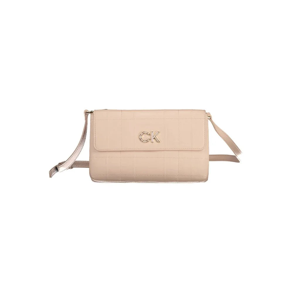 Calvin Klein Pink Polyester Handbag - Cross Body Bags