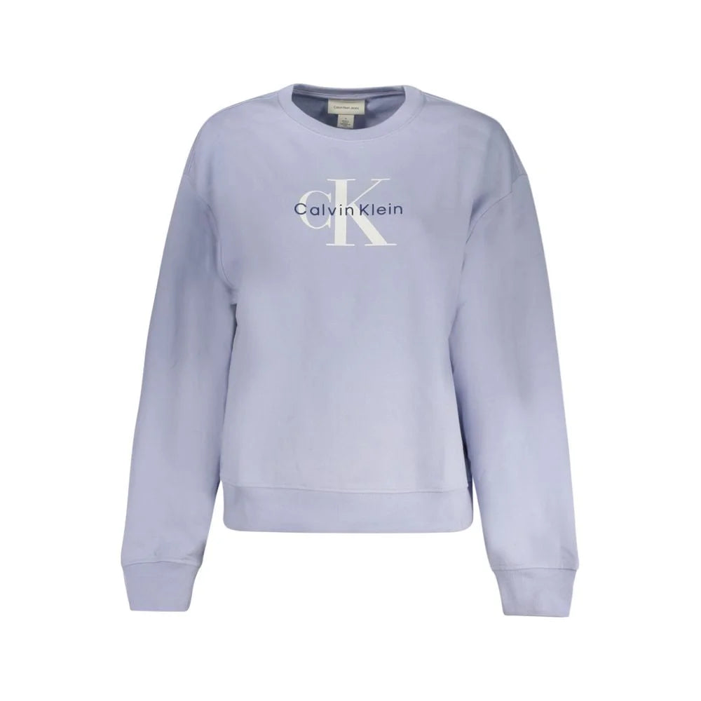 Calvin Klein Purple Cotton Sweatshirt