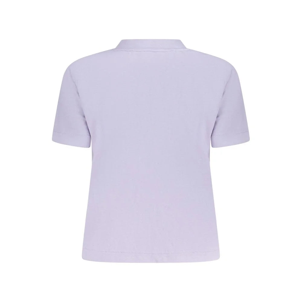 Calvin Klein Purple Cotton Women T-Shirt - T-Shirts