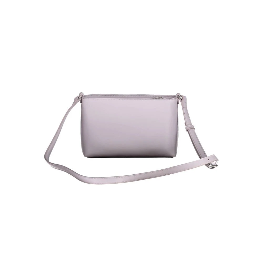 Calvin Klein Purple Polyester Handbag - Cross Body Bags