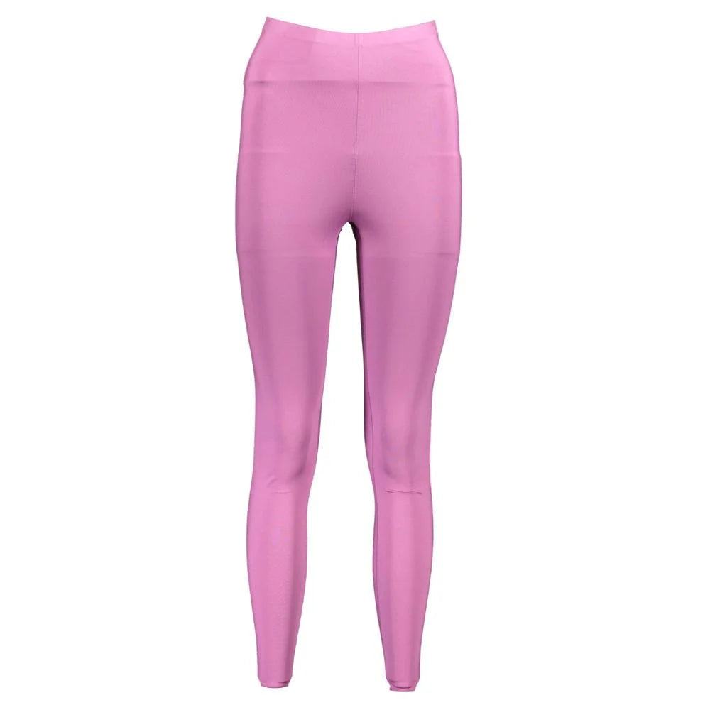 Calvin Klein Purple Polyester Women Legging - Leggings