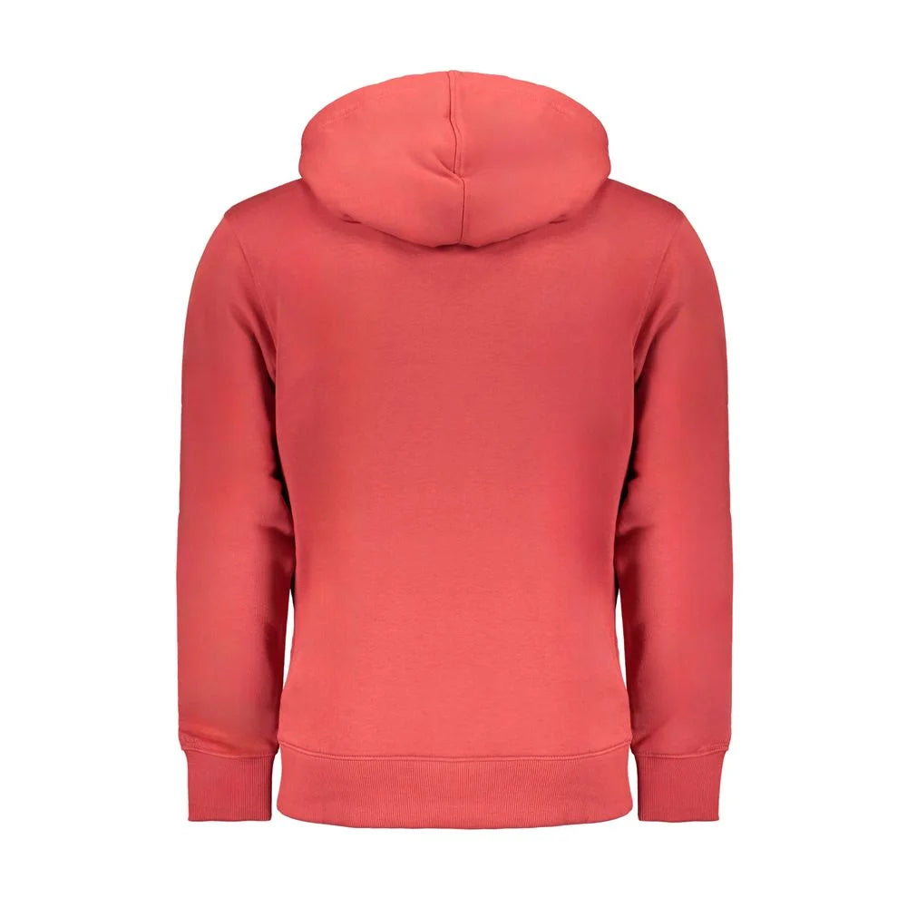 Calvin Klein Red Cotton Sweatshirt - XXL - Hoodies