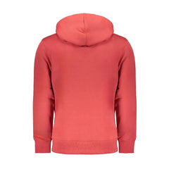 Calvin Klein Red Cotton Sweatshirt - XXL - Hoodies