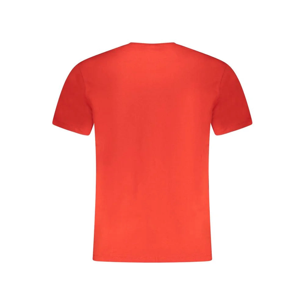 Calvin Klein Red Cotton T-Shirt
