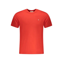 Calvin Klein Red Cotton T-Shirt