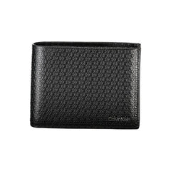 Calvin Klein Sleek Black Leather Bifold Wallet with RFID Block - Wallets