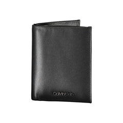 Calvin Klein Sleek Black Leather RFID Wallet - Wallets