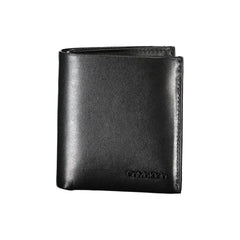 Calvin Klein Sleek Black Leather RFID Wallet - Wallets