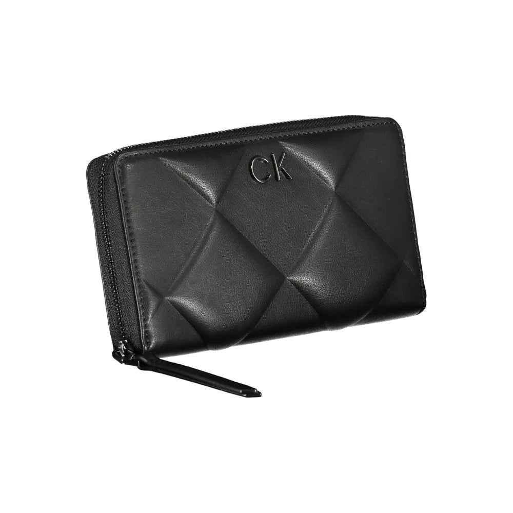 Calvin Klein Sleek Black RFID Blocking Wallet - Chic Accessory - Wallets